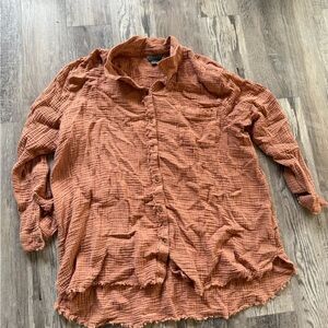 Natural Reflections Terracotta Textured Top